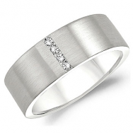 Gents Diamond Wedding Band #7091