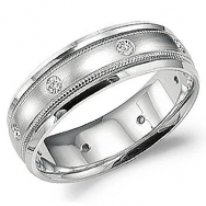 Gents Diamond Wedding Band #9025