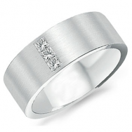 Gents Diamond Wedding Band #9128