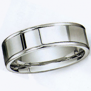 Gent Wedding Band #D011