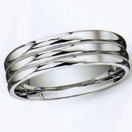 Gent Wedding Band #D002